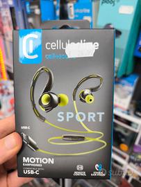 Cellularline Auricolari Type-C o Lightning