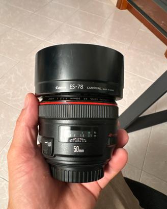 Canon 50mm f1.2