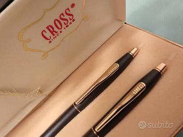 SET PENNA A SFERA + MATITA CROSS