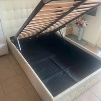 Letto contenitore una piazza e mezza