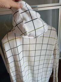 felpa perta con il cappuccio  e cerniera 