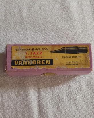 Bocchino sax tenore vandoren s. jazz anni 70
