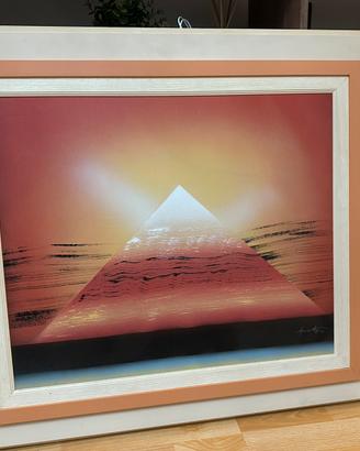 Quadro contemporaneo con cornice  75€ trattabili