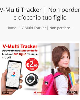 Due localizzatori– Vodafone Trackisafe GPS NUOVi