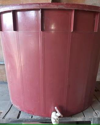 Mastello per vino da 5 quintali di uva da pigiare