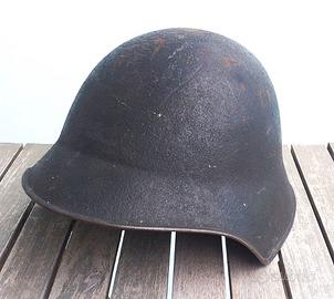 Elmetto svizzero M1918 colore nero originale