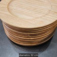 Piatti in legno