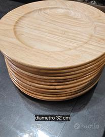 Piatti in legno