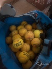 50 palline  da tennis usate