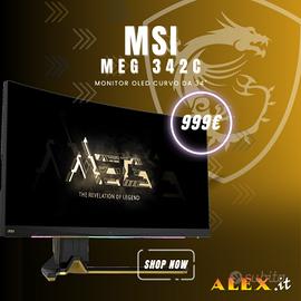 MONITOR OLED 34 CURVO MSI MEG 342C UWQHD