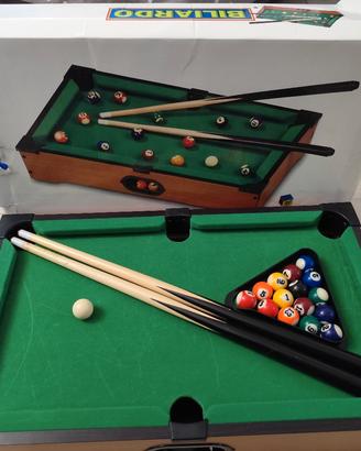 Biliardo da tavolo 