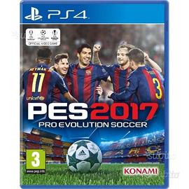 Gioco calcio ps4 17 pes playstation