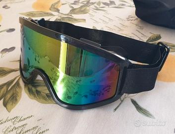 Maschera da sci a specchio