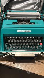 macchina da scrivere vintage olivetti studio 45