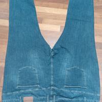 Jeans uomo in denim elasticizzato tg. 80