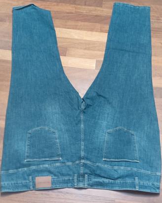 Jeans uomo in denim elasticizzato tg. 80