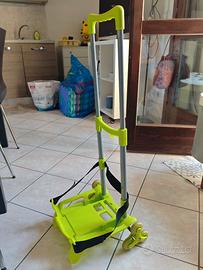 Porta zaino con rotelle