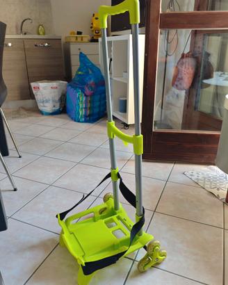 Porta zaino con rotelle