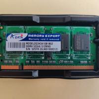 MODULO RAM ADATA SODIMM 512MB DDR2 533MHZ