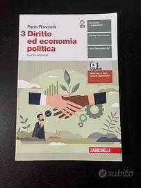 Diritto ed economia politica-quinta edizione nuovo
