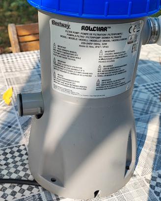 Pompa per piscina + filtri