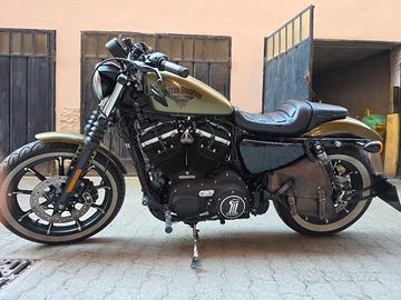 Harley Davidson Sportster 883 Iron Olive Gold