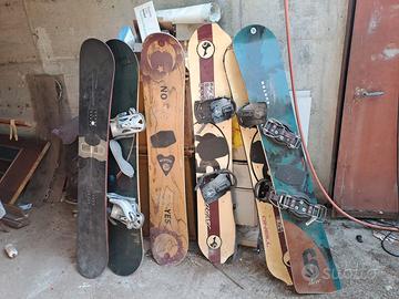 Tavole snowboard anni 80/90