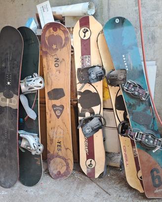 Tavole snowboard anni 80/90
