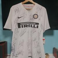 Maglia Inter triplete autografata