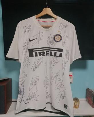 Maglia Inter triplete autografata