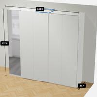 Mobile pax ikea bianco . ante scorrevoli smaltate