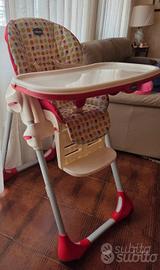 Seggiolone Chicco seduta e tavolo