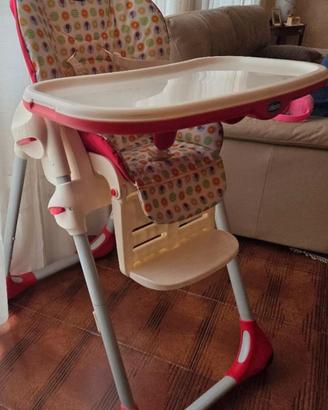 Seggiolone Chicco seduta e tavolo