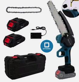 Mini Motosega 8’’ Pollici 88V | Doppia Batteria