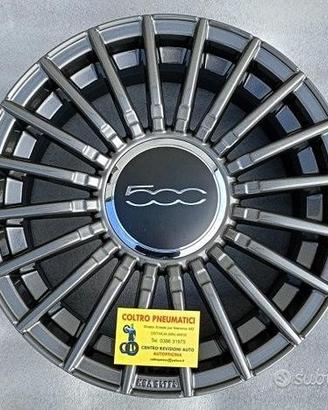 4 Cerchi In Lega NUOVI Da 15 Per Fiat 500 Panda Ec