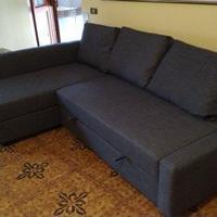 Divano letto angolare/contenitore