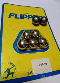 PALLINE METALLO ACCIAIO PER FLIPPER