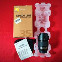 Nikon Nikkor AF-S 35mm f1.8 G ED FF FX
