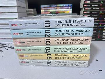 Volumi 1-6 evangelion collector’s edition