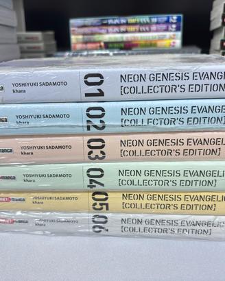 Volumi 1-6 evangelion collector’s edition