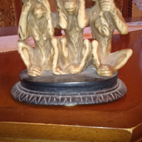 Statuina Le Tre scimmiette