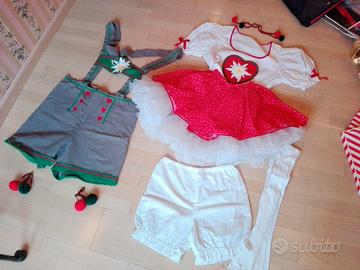Vestito Carnevale Coppia Tirolese