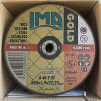 Dischi abrasivi da taglio misure - 230x1,9x22,23mm