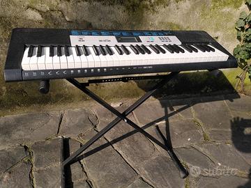 Tastiera elettronica Casio LK-136 + stand – usata