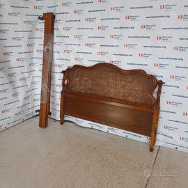 Letto Matrimoniale con Paglia di Vienna