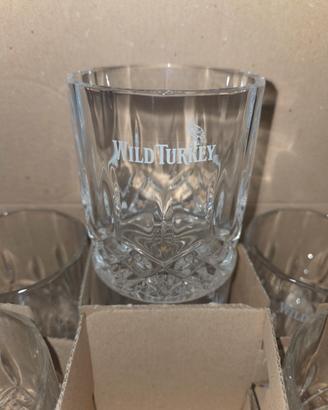 Bicchieri da whisky in vetro cristallo