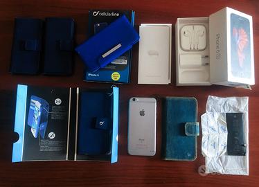IPHONE 6S da 128 GB + accessori e cover