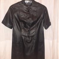 Vestito - Vestitino Donna nero Ecopelle Miss Miss