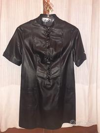 Vestito - Vestitino Donna nero Ecopelle Miss Miss