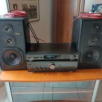 amplificatore + tuner HiFi Technics